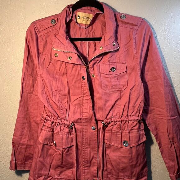 SuperNova Women's Pink and Red Jacket Size Small - Picture 1 of 6